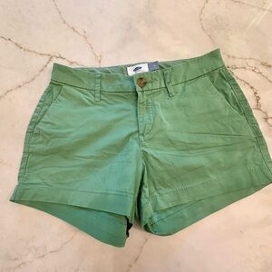 Old Navy Green Bermudas with Relaxed Fit